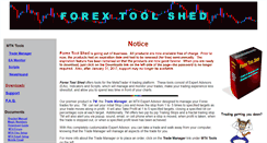 Desktop Screenshot of forextoolshed.com